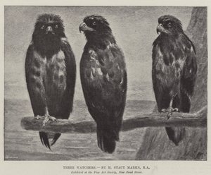 Three Watchers by Henry Stacey Marks